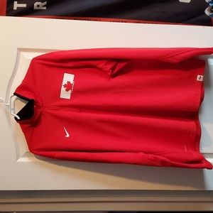 Team Canada Nike Therma-Fit 1/4 zip pullover